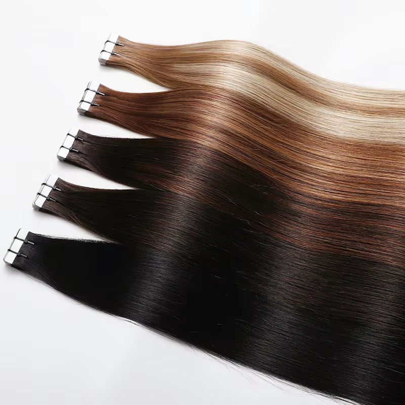 Tape-In Extensions – Dark Shades (Original)