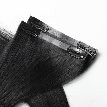 Dark Seamless Clip-in Hair