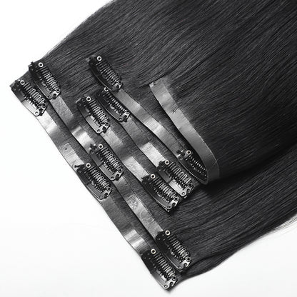 Dark Seamless Clip-in Hair