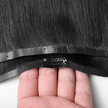 Dark Seamless Clip-in Hair